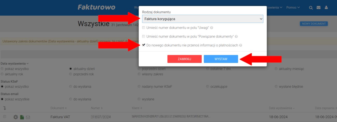 Nowy dokument na podstawie już istniejącego