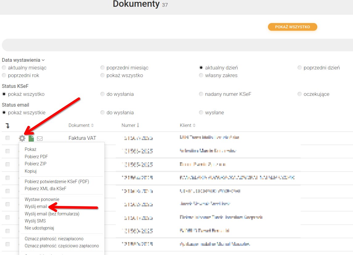 Przypomnienie do kontrahenta o braku płatności